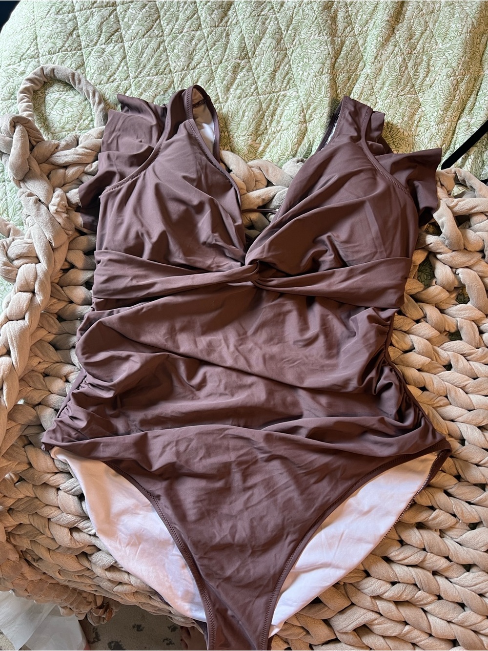 Ruffle One Piece Swimsuit